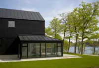 Plåttak bandtäckt