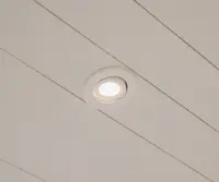 Infällda spotlights