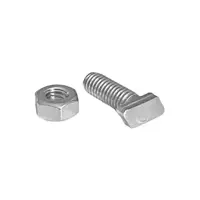 Twist-in bult rostfri