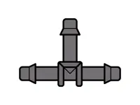 Hozelock T-koppling 4mm